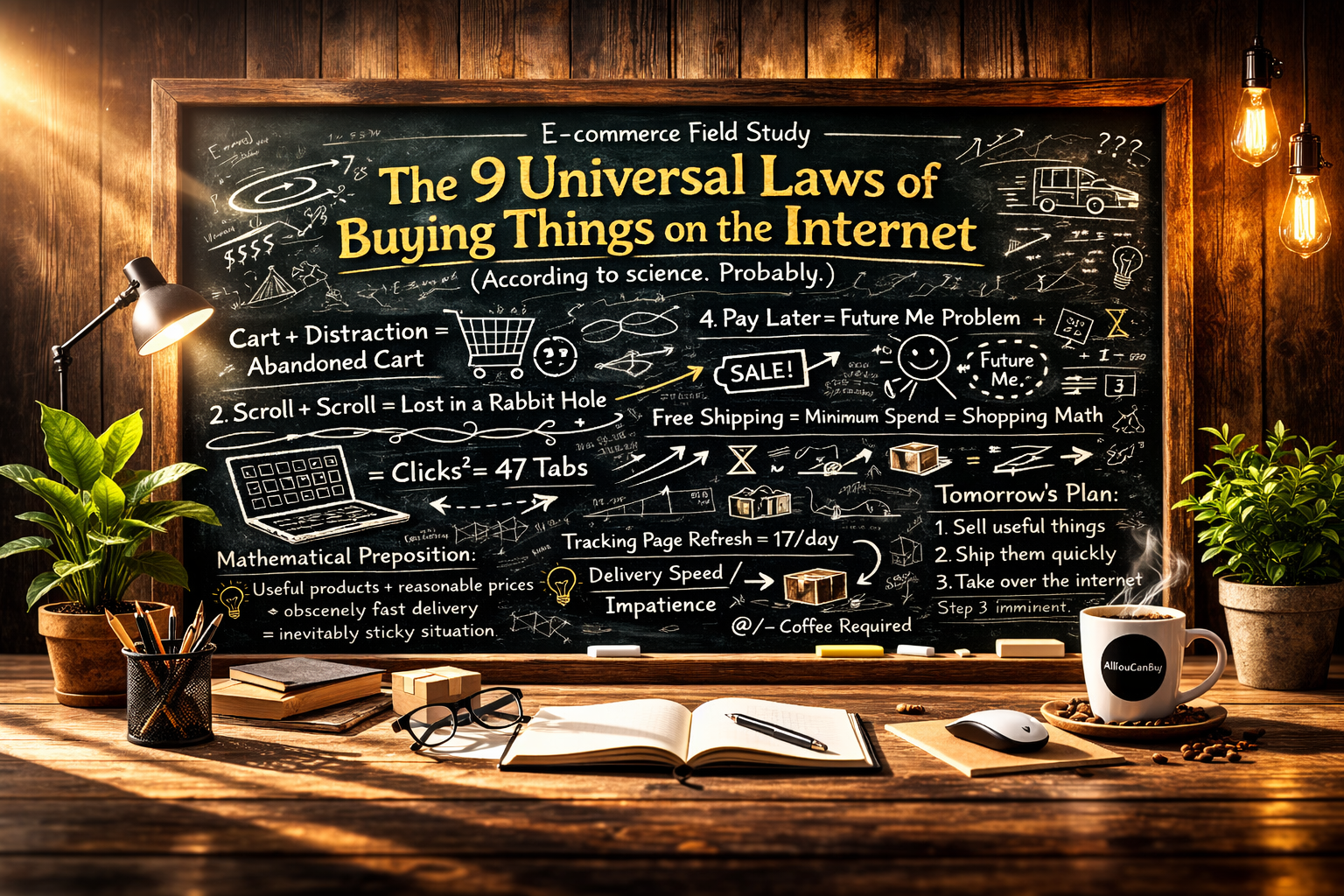 The 9 Universal Laws of Buying Things on the Internet