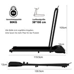 2In1 Treadmill For Home With Remote Control 1-6 Km/h Speed With LED Display & Bluetooth Speaker Phone Holder For Home, Office