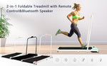 2In1 Treadmill For Home With Remote Control 1-6 Km/h Speed With LED Display & Bluetooth Speaker Phone Holder For Home, Office