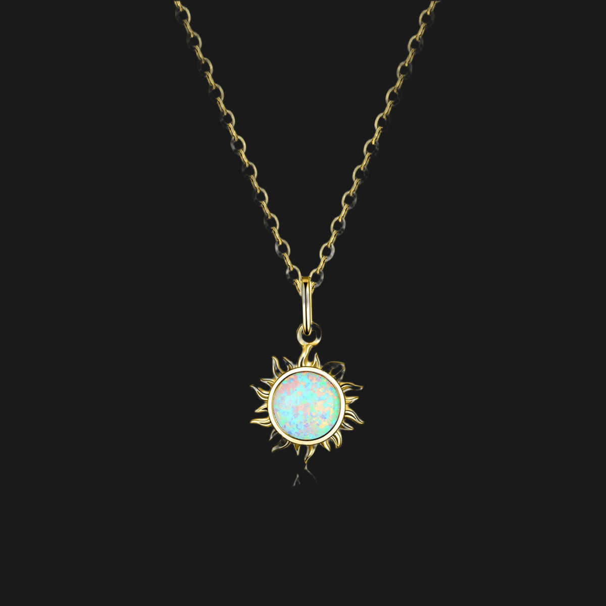 Apollo Sun opal necklace. - All you can buy!