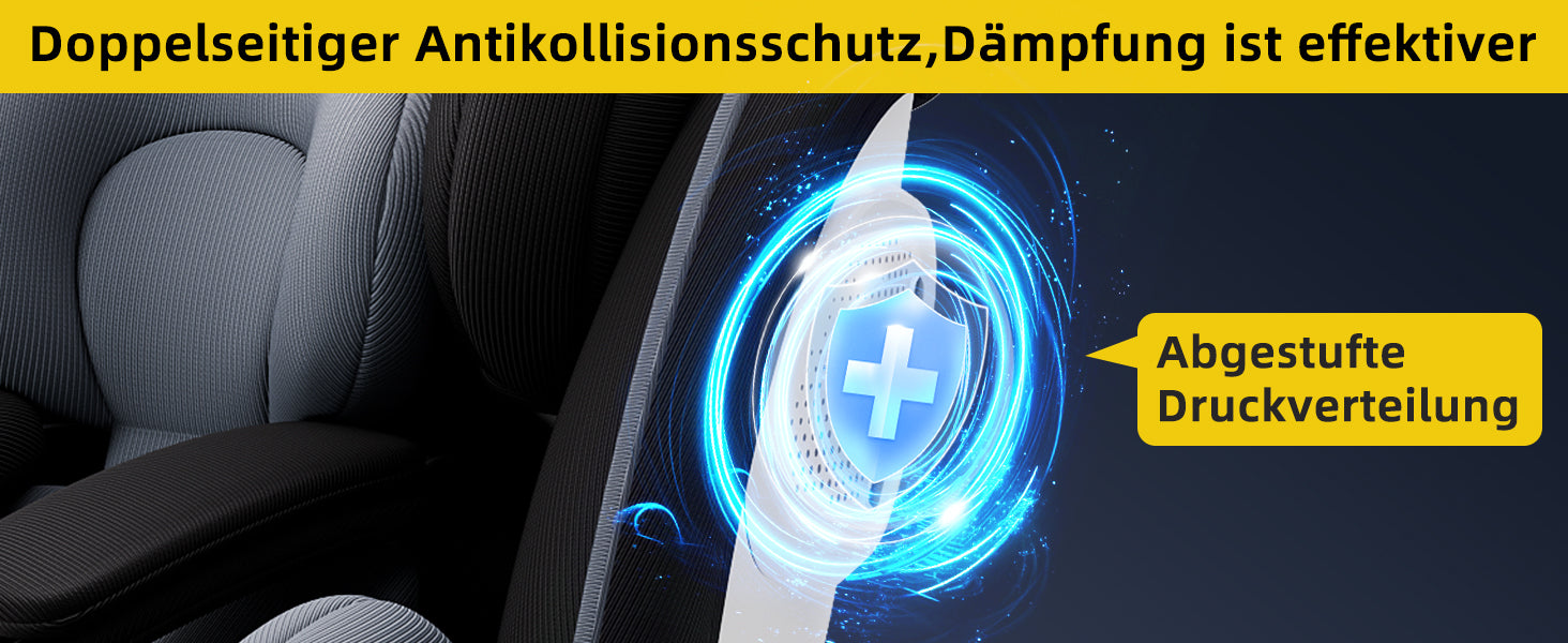 AP03 KL005 Child Seat Baby Car Seat 360° Rotatable ISOFIX ECE,0-12 years /9-36 kg/5-point belt/40-150cm