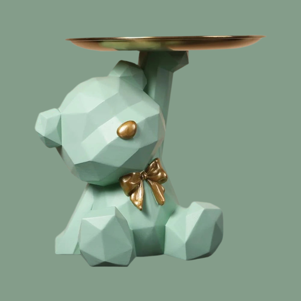 GeoMajesty geometric bear sculpture. - All you can buy!