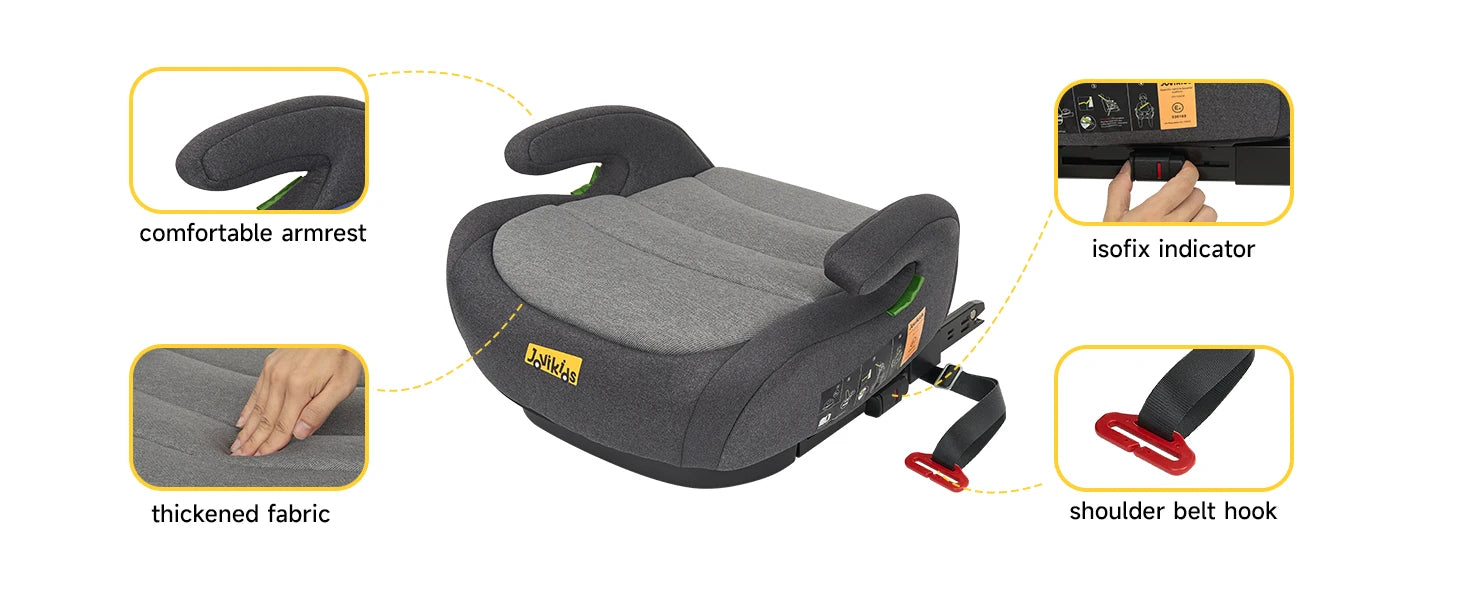 Jovikids OHHO Portable Baby Car Seat Booster 125-150cm