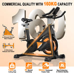 Fysiq Os3 Magnetic Exercise Bike – Quiet Indoor Fitness Bike with Lcd Display, Bluetooth & Adjustable Resistance