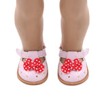7 Cm Doll Shoes Clothes Handmade Boots For American 18 Inch Girl&43Cm Baby New Born,OG Doll Accessories Shoes Gift Festival Toy