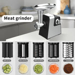 400W Electric Meat Grinder Multifunctional Mincer Sausage Stuffer Vegetable Cutter Juicer with 3 Cutting Plates Kitchen Tool