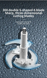 Electric Meat Grinders 2L Food Crusher Stainless Steel Multifunctional Vegetable Slicer Processor Chopper Kitchen Blenders