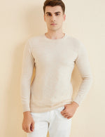 Sweater for Men 100% Merino Wool Knit Sweaters New Fall Winter Warm Long Sleeve Pullover Male Soft Jumper Korean Luxury Clothing