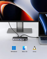 UGREEN USB KVM Switch USB 3.0 Switcher KVM Switch for PC Keyboard Mouse Printer 2 PCs Sharing 4 Devices USB Switch