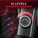 Rowing Machine, Magnetic Rowing Machines for Home Gym with 16 Levels Resistance, Real Weight Caoacity 150 KG, Full-Body Workout