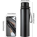 1L Stainless Steel In-vehicle Thermos Water Bottle Keep Cold and Hot Water Bottle Thermos for Water Tea Vacuum Flasks