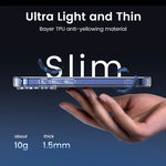 UGREEN Case for iPhone 17 16 15 14 Pro Max Shockproof Clear Case Transparent Cover for iPhone 15 Pro 16 Phone Protective Case