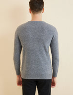 Sweater for Men 100% Merino Wool Knit Sweaters New Fall Winter Warm Long Sleeve Pullover Male Soft Jumper Korean Luxury Clothing