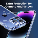 UGREEN Case for iPhone 17 16 15 14 Pro Max Shockproof Clear Case Transparent Cover for iPhone 15 Pro 16 Phone Protective Case