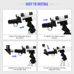 40040 Astronomical Telescope Monocular Professional Astronomical Telescope Reflecting Spyglass Camping for Travel Children Gifts