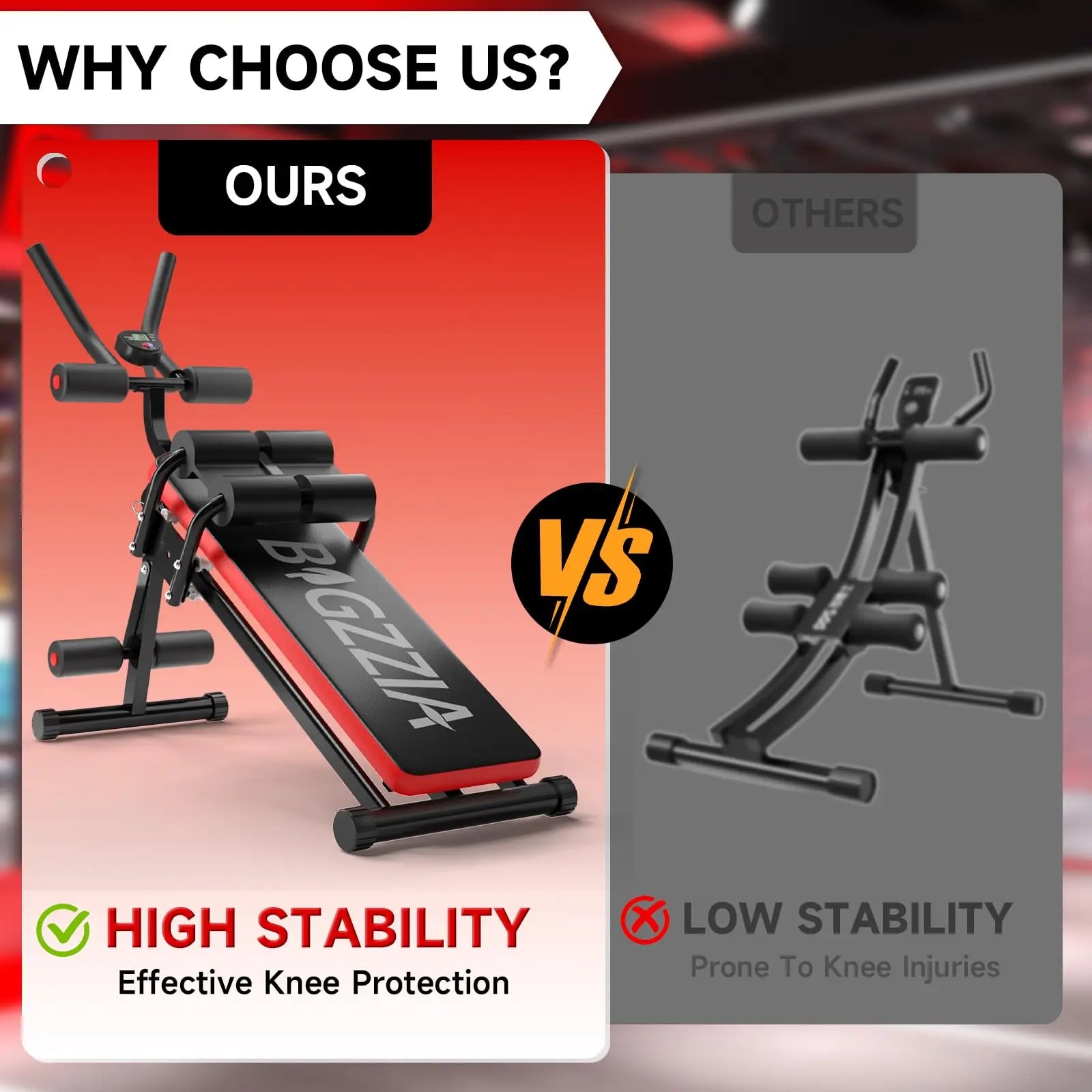 Abdominal Trainer Home Multifunctional Training Device for Full Body Training Abdominal Ab Machine with LCD Monitor up to 150 kg