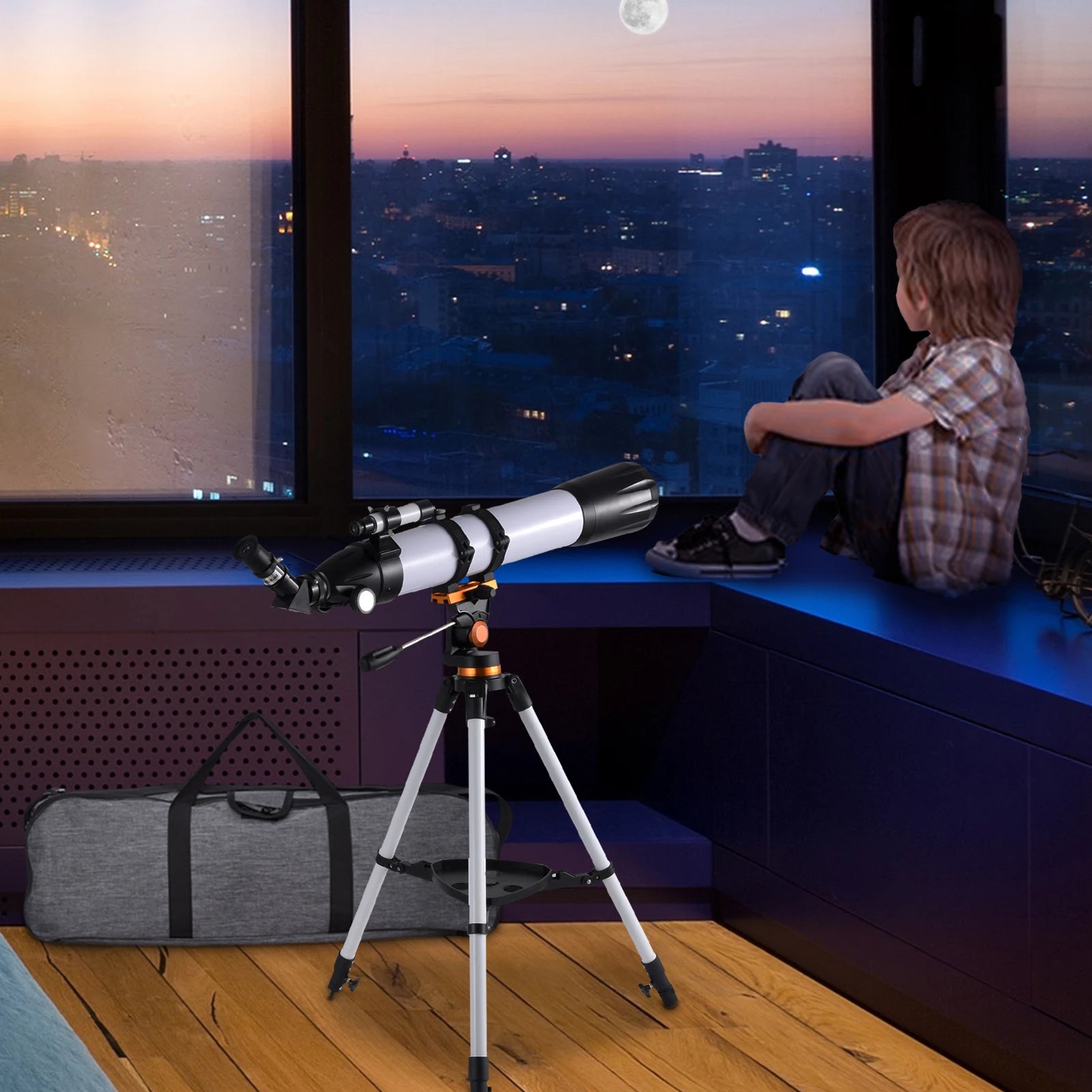 Adult Telescope  800mm Focal Length Astronomy Telescope