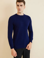 Sweater for Men 100% Merino Wool Knit Sweaters New Fall Winter Warm Long Sleeve Pullover Male Soft Jumper Korean Luxury Clothing