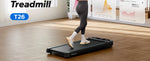 MERACH Walking Pad Treadmill Under Desk 3in1 Home Gym Capacity 2.75HP Portable Magnetic Remote Control LED Display Non-Assembly