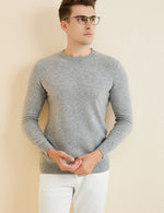 Sweater for Men 100% Merino Wool Knit Sweaters New Fall Winter Warm Long Sleeve Pullover Male Soft Jumper Korean Luxury Clothing