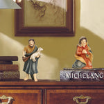 11pcs Christmas Christ Birth of Jesus Ornament Nativity Set Manger Scene Figurines 4" Resin Figures Crafts Decor Catholic Gifts