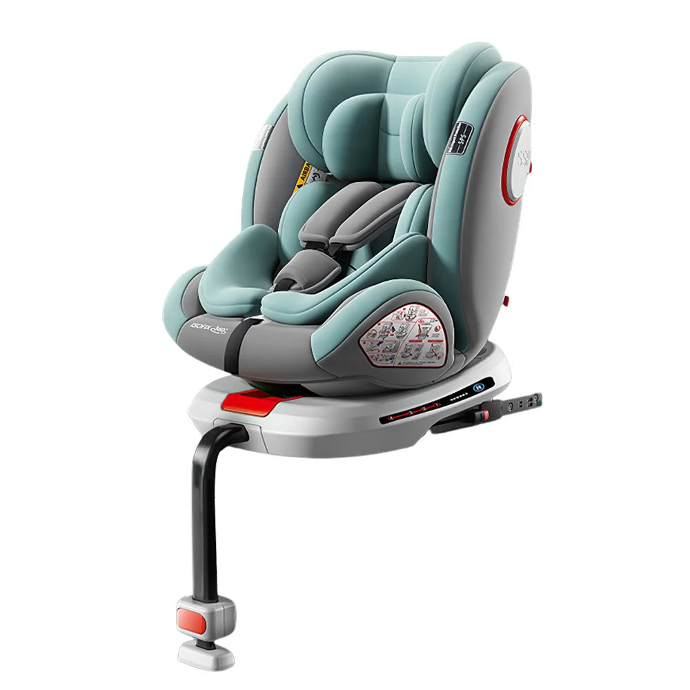 Child Seat 360-degree rotating car seat Simple portable seat removable and adjustable infant car seat for children 1-12 years ol