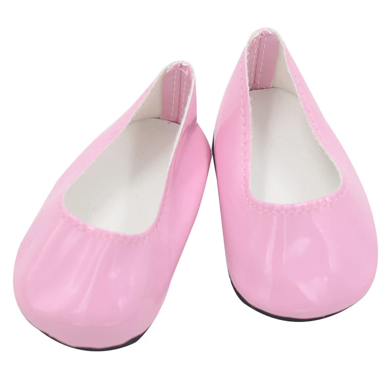 7 Cm Doll Shoes Clothes Handmade Boots For American 18 Inch Girl&43Cm Baby New Born,OG Doll Accessories Shoes Gift Festival Toy