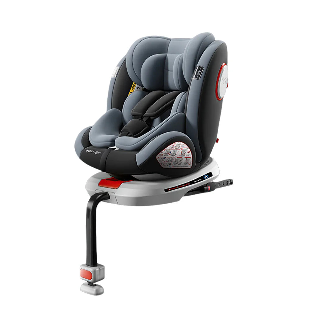 Child Seat 360-degree rotating car seat Simple portable seat removable and adjustable infant car seat for children 1-12 years ol
