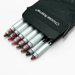 12 color matte lip liner set, lipstick pen in 12 colors, gift set, durable lip makeup