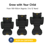 Jovikids Rober Portable Highback Baby Car Seat Booster i-Size 100-150cm