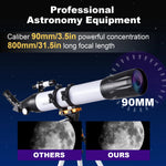 Adult Telescope  800mm Focal Length Astronomy Telescope