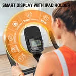 Fysiq Os3 Magnetic Exercise Bike – Quiet Indoor Fitness Bike with Lcd Display, Bluetooth & Adjustable Resistance