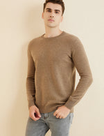 Sweater for Men 100% Merino Wool Knit Sweaters New Fall Winter Warm Long Sleeve Pullover Male Soft Jumper Korean Luxury Clothing