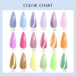 VENALISA 10ml Nail Gel Polish 90Colors HEMA/TPO Free UV LED Soak Off Long Lasting High Gloss Base TopCoat for Salon DIY Manicure