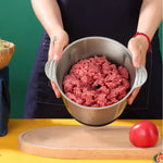 Electric Meat Grinders 2L Food Crusher Stainless Steel Multifunctional Vegetable Slicer Processor Chopper Kitchen Blenders