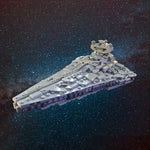 NEW 609PCS Parts MOC Starship Series Imperial Star Destroyer Midi Version Building Blocks Spaceship Model DIY Bricks Toys Gifts