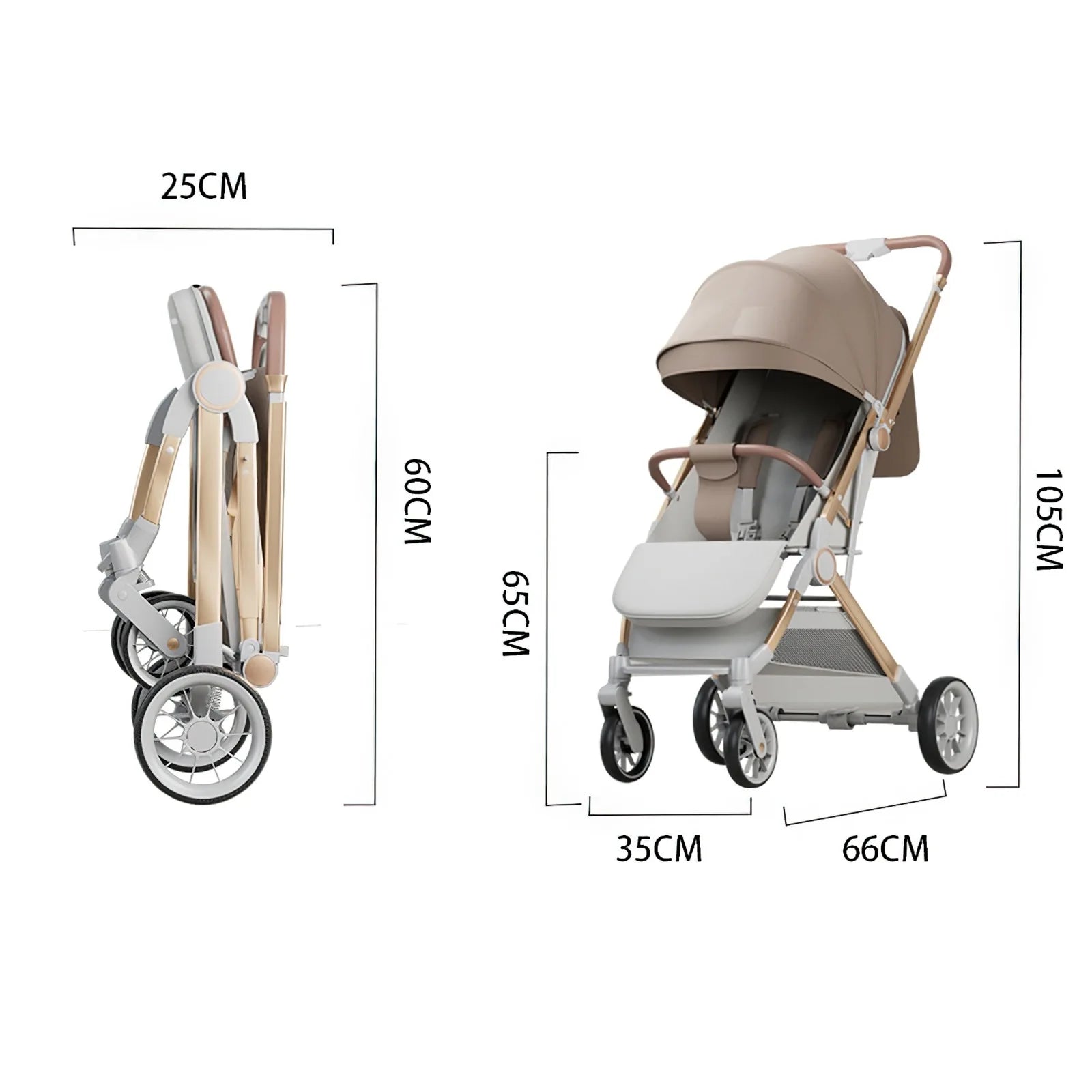 Baby stroller pram baby cars four wheel strollers for baby Stroller lightweight strollers lightweight baby stroller