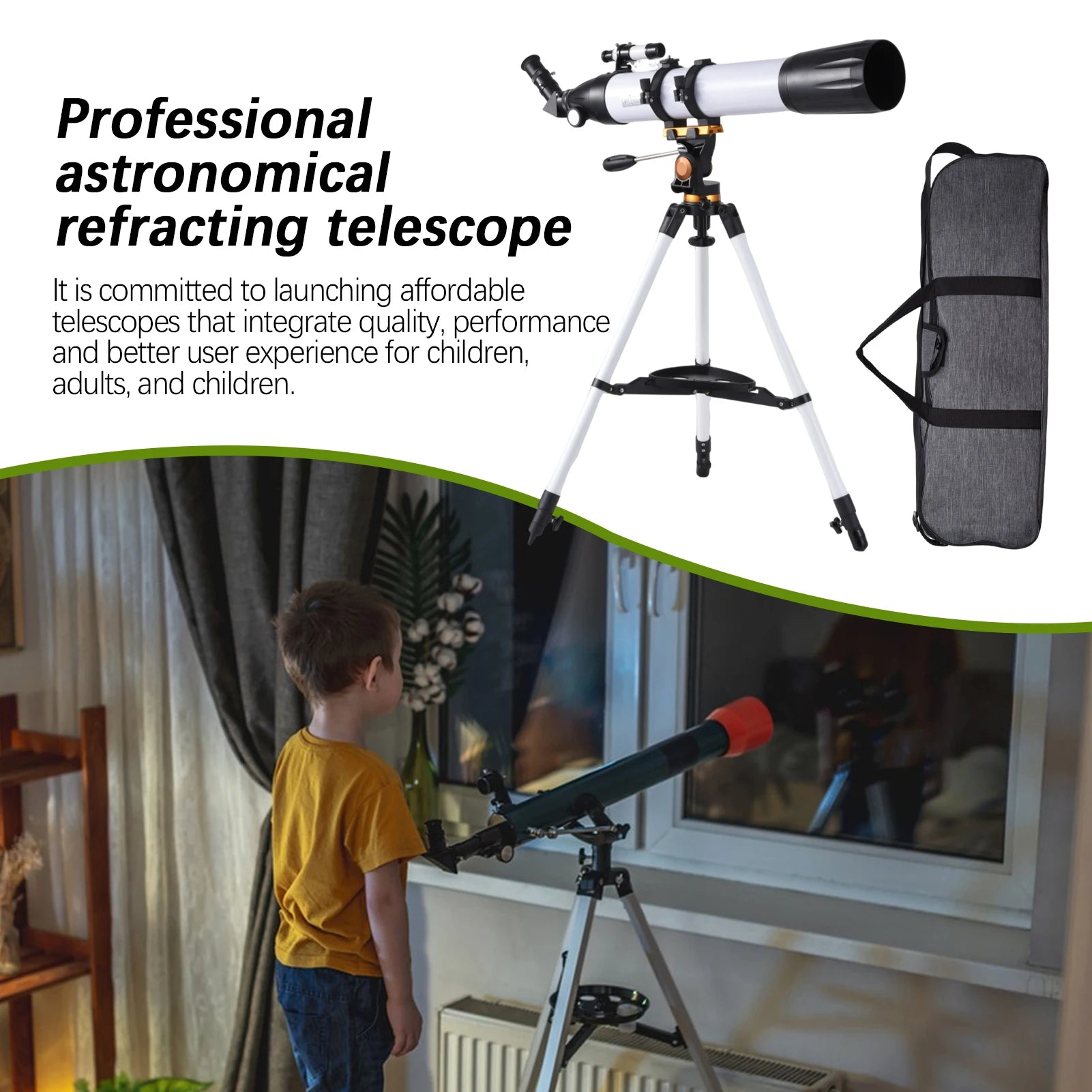 Adult Telescope  800mm Focal Length Astronomy Telescope