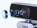UGREEN USB Webcam 2K HD Mini Webcam For Laptop Computer Web Camera Dual Microphones for Youtube Zoom Video Calling 30fps web cam