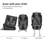 Jovikids Ranger TT 360° Swivel i-Size Newborn Baby Car Seat 40-150cm