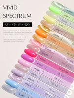 VENALISA 10ml Nail Gel Polish 90Colors HEMA/TPO Free UV LED Soak Off Long Lasting High Gloss Base TopCoat for Salon DIY Manicure