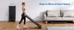 MERACH Walking Pad Treadmill Under Desk 3in1 Home Gym Capacity 2.75HP Portable Magnetic Remote Control LED Display Non-Assembly