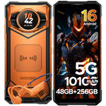 Global Version DOOGEE S200 5G Rugged Phone 6.72" 120Hz Display 12GB 256GB 100MP AI Main Camera 10100mAh Battery NFC Smartphone