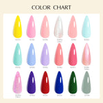 VENALISA 10ml Nail Gel Polish 90Colors HEMA/TPO Free UV LED Soak Off Long Lasting High Gloss Base TopCoat for Salon DIY Manicure