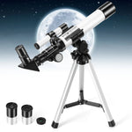 40040 Astronomical Telescope Monocular Professional Astronomical Telescope Reflecting Spyglass Camping for Travel Children Gifts