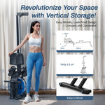 MERACH Water Rowing Machines 16 Levels of Quiet Resistance Foldable Compact Rowing Machine 350 LB Weight Capacity with Bluetooth