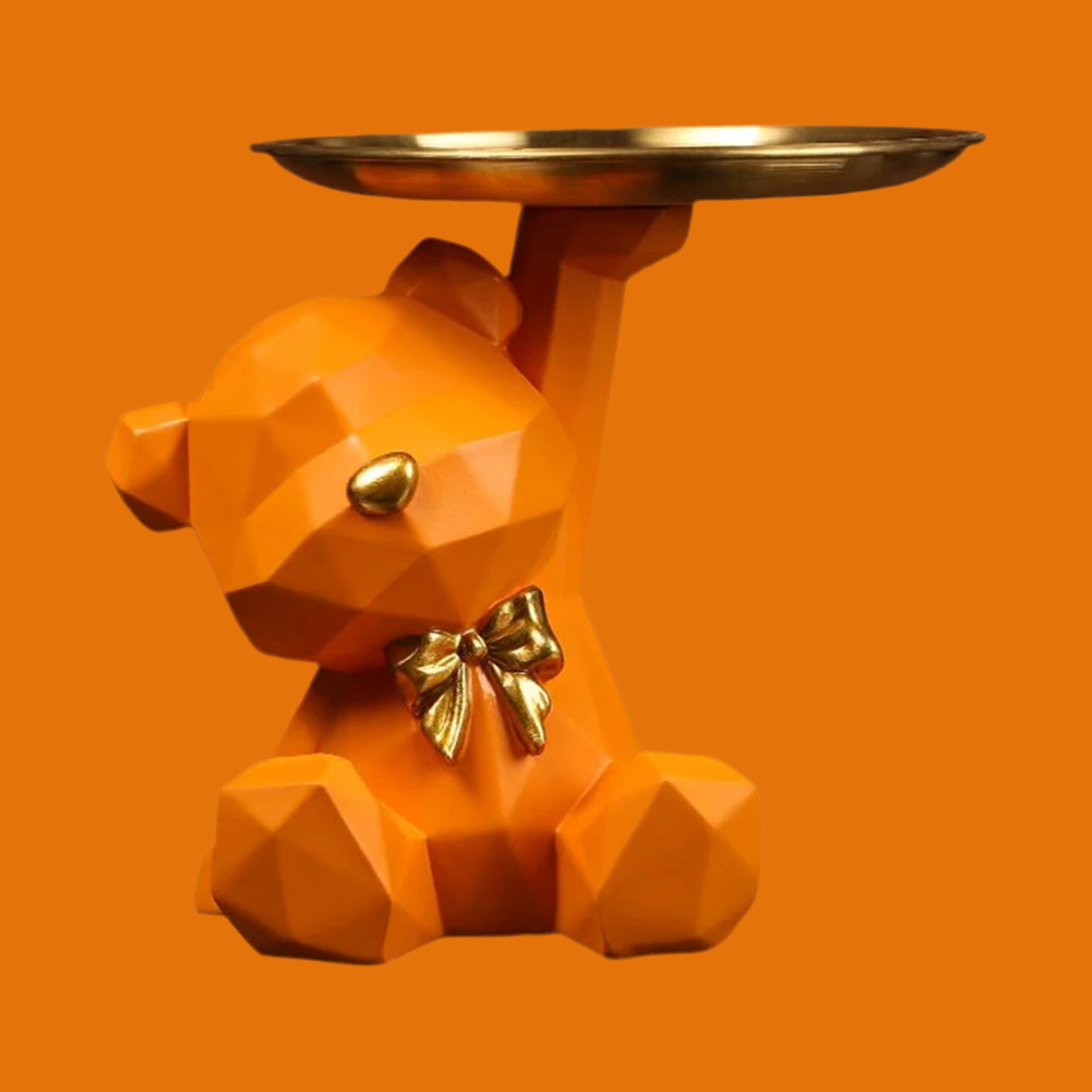 GeoMajesty geometric bear sculpture. - All you can buy!