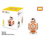 Star War Building Blocks Darth Vader BB-8 Stormtrooper Model Bricks Mini Yoda Mirco Blocks Gifts Toys For Kids