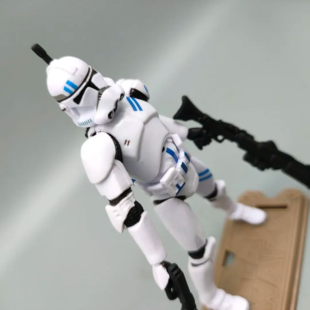 Lot of 3 Star Wars Elite Force 501st 442nd Shadow Utapau Gree Shock Battalion Trooper 3.75