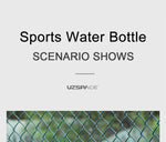 UZ Sports Water Bottle BPA Free Portable Leakproof Shaker Bottle Tritan Plastic Drinkware 500/1000ML Jug for Camping Gym School